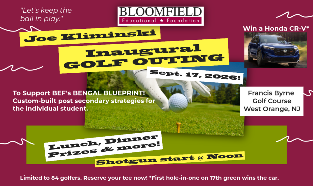 Joe Kliminski Inaugural Golf Tourney-NewHeader